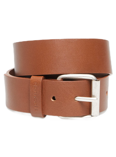 Колани Carhartt WIP Leather Script Belt Brown Кафяво | I030992.14EXX