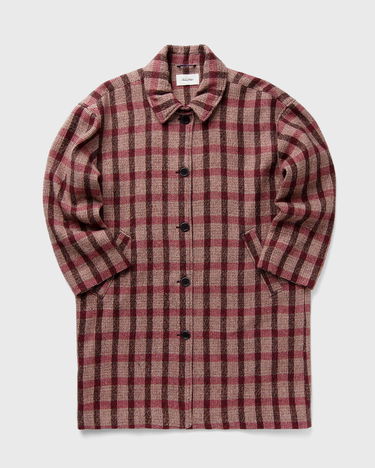 Палта American Vintage TURSBURG Coat Лилаво | TUR17AH24-TARTAN-POIVRE-ROUGE, 0