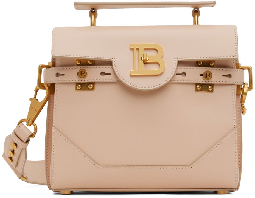 Чанта през рамо Balmain B-Buzz 23 Bag Бежово | CN1DB526LAVE, 0