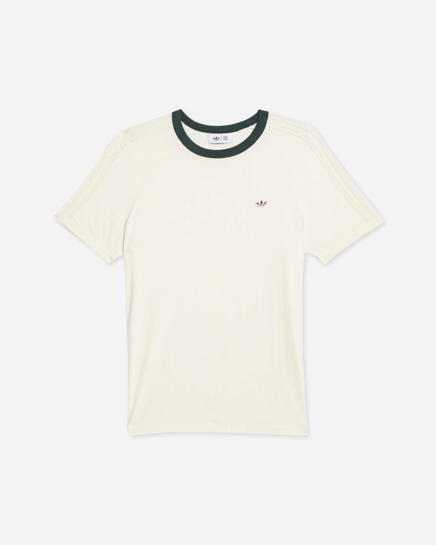 Тениска adidas Originals CLOT by Edison Chen Rib T-Shirt Бяло | JN7728, 1