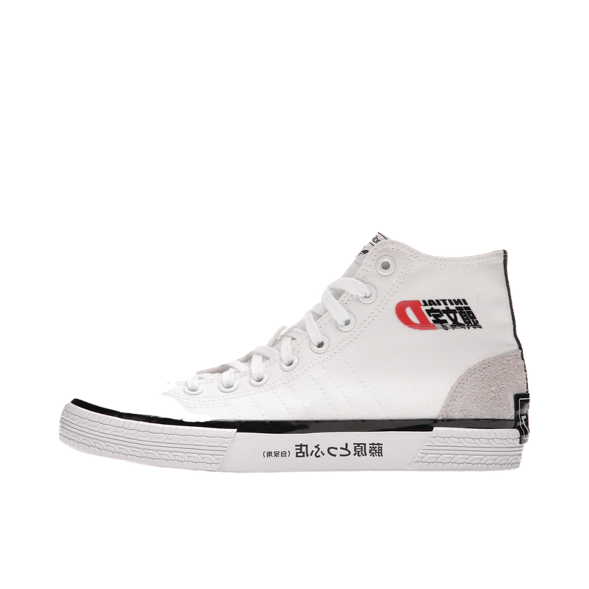 Кецове и обувки adidas Originals Nizza Hi Bait Initial D Toyota Trueno AE86 Бяло | GY2701