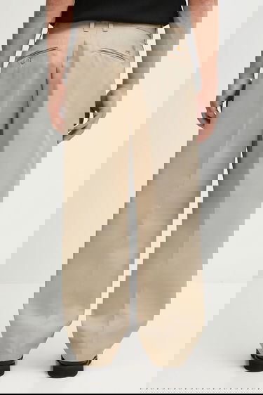 Панталони Carhartt WIP Evan Pleated Trousers Бежово | I035666.G101, 2