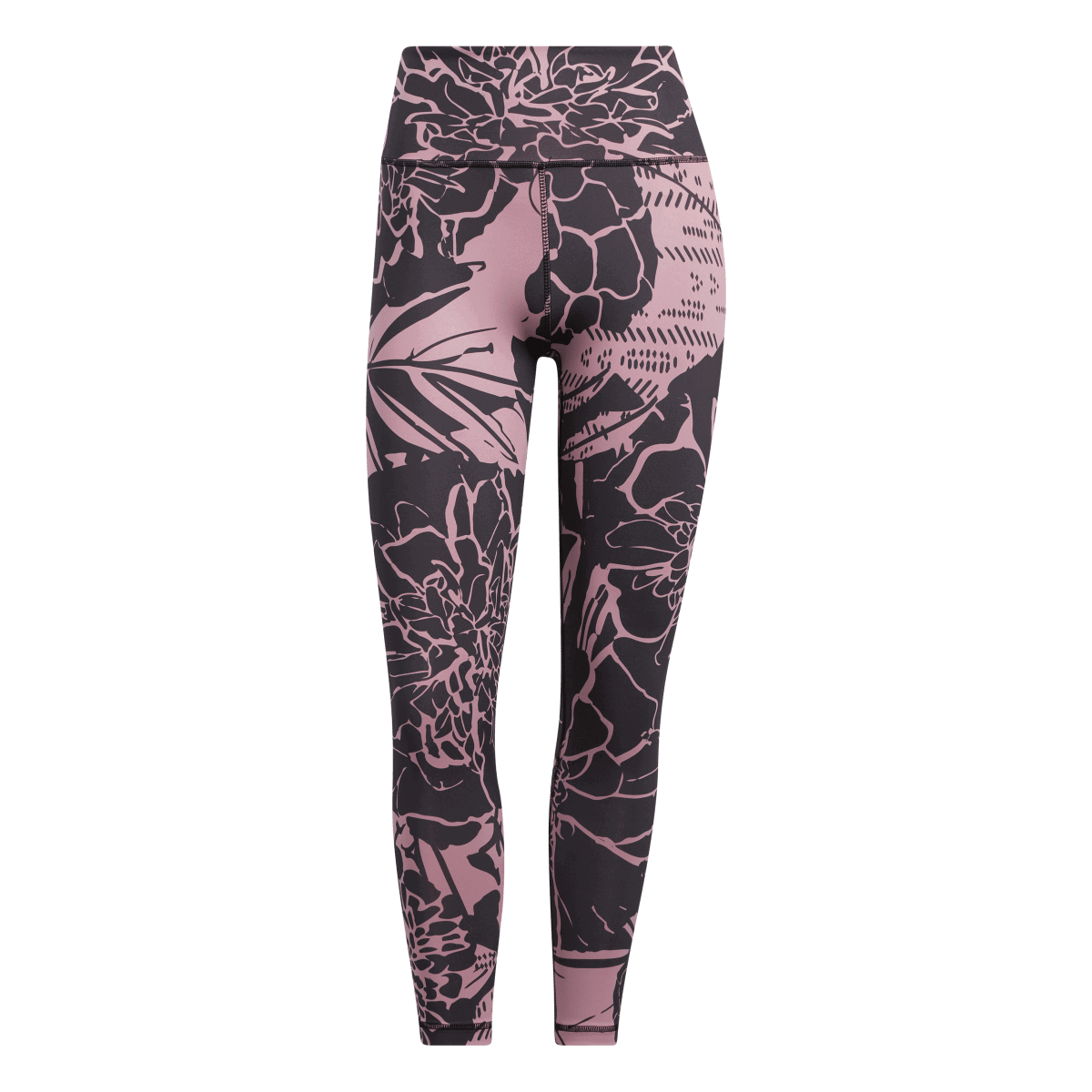 Клинове adidas Originals Floral Print 7/8 Leggings Розово | HD4459, 0