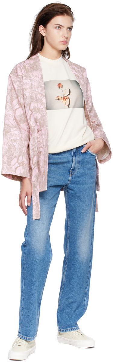 Яке Stockholm (Surfboard) Club Stockholm Surfboard Club Kimono Denim Jacket Розово | Kimono, 3