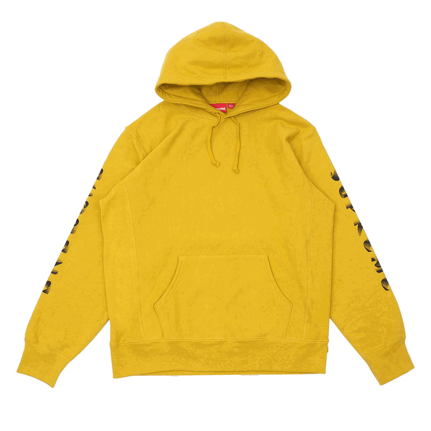 Суитчър Supreme Gradient Sleeve Hooded Sweatshirt Жълто | FW18SW88 MUSTARD, 0