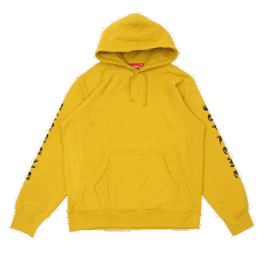 Суитчър Supreme Gradient Sleeve Hooded Sweatshirt Жълто | FW18SW88 MUSTARD, 0