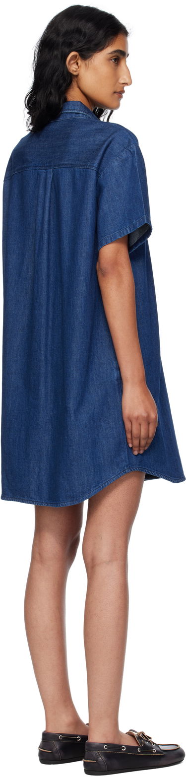 Pокля A.P.C. A.P.C. Ary Denim Minidress Синьо | COHAL-F35181, 2