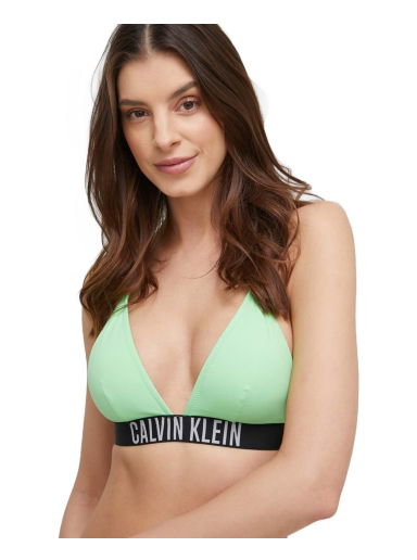 Бански CALVIN KLEIN Triangle Bikini Top Зелено | KW0KW01963.PPYX