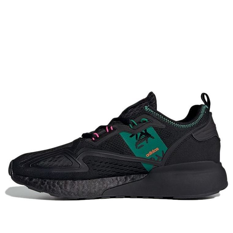 Кецове и обувки adidas Originals ZX 2K Boost Черно | GX2719, 0