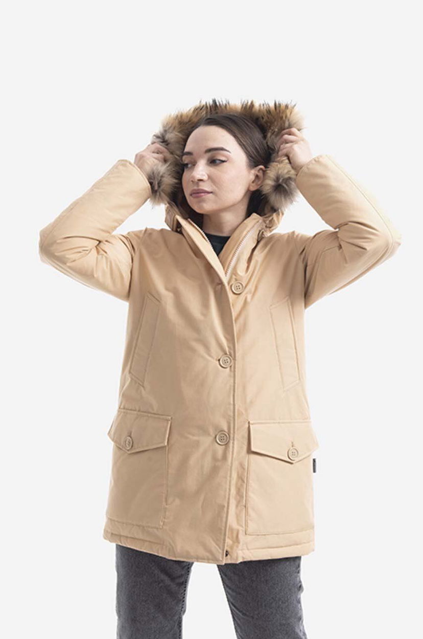 Парка WOOLRICH Parka With Hood Бежово | CFWWOU0540FRUT0001