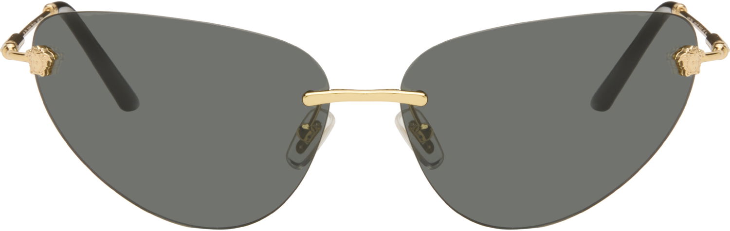 Слънчеви очила Versace Medusa Cat-Eye Rimless Sunglasses Металик | 0VE2281 8056262427705, 0