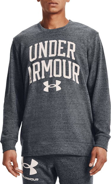 Тениска Under Armour Rival Terry Crew Tee Сиво | 1361561-012, 0