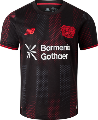 Фланелка New Balance Bayer 04 Leverkusen Home Jersey 2025/26 Jr Черно | jt230541-hme, 1