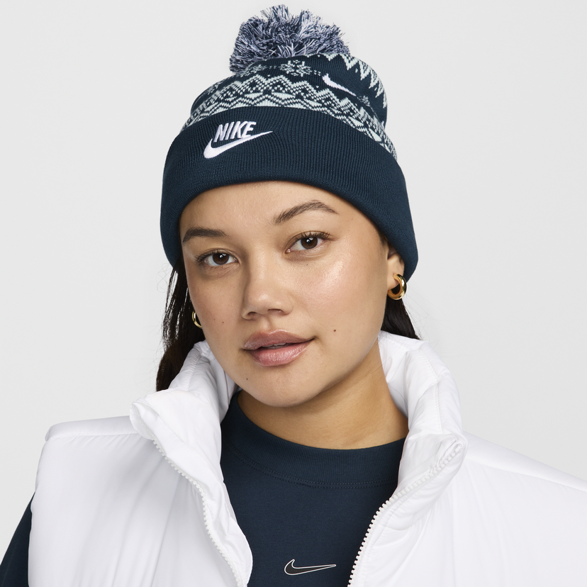 Шапка Nike Peak Beanie Синьо | HF0188-478