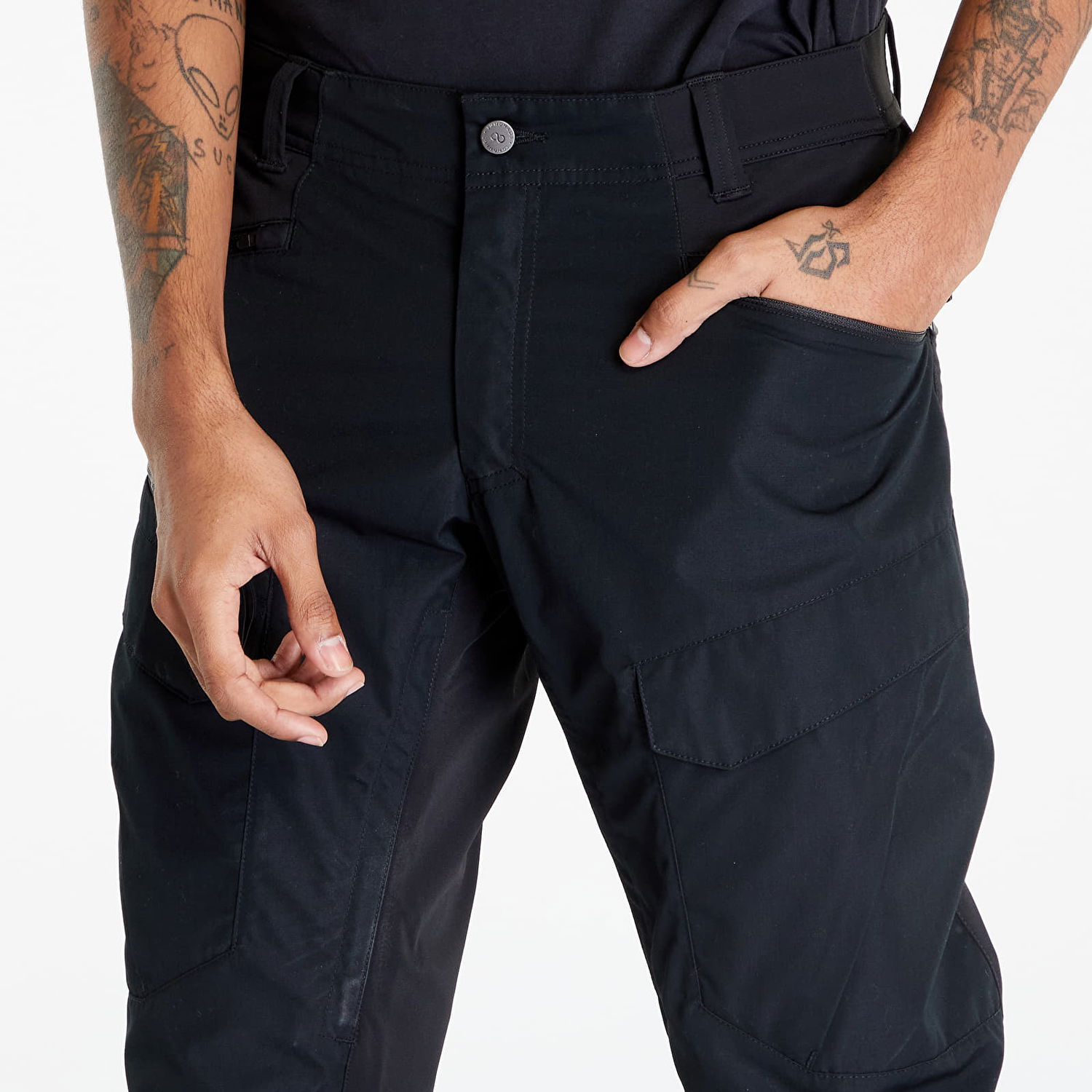 Карго панталони Lundhags Fulu Cargo Strech Hybrid Pants Черно | 1114167-900, 1