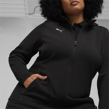 Суитчър Puma teamFINAL Casuals Hooded Jkt Wmn Черно | 658531-03, 3
