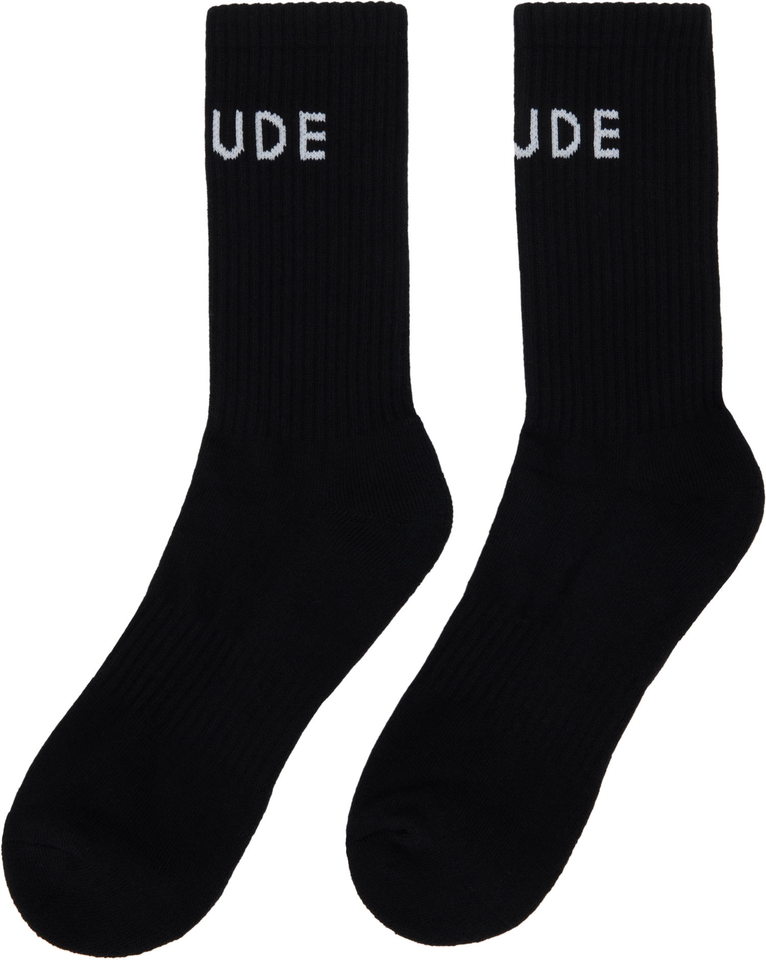 Чорапи Rhude Rhude Classic Logo Socks Черно | RHSS25SO08227, 1