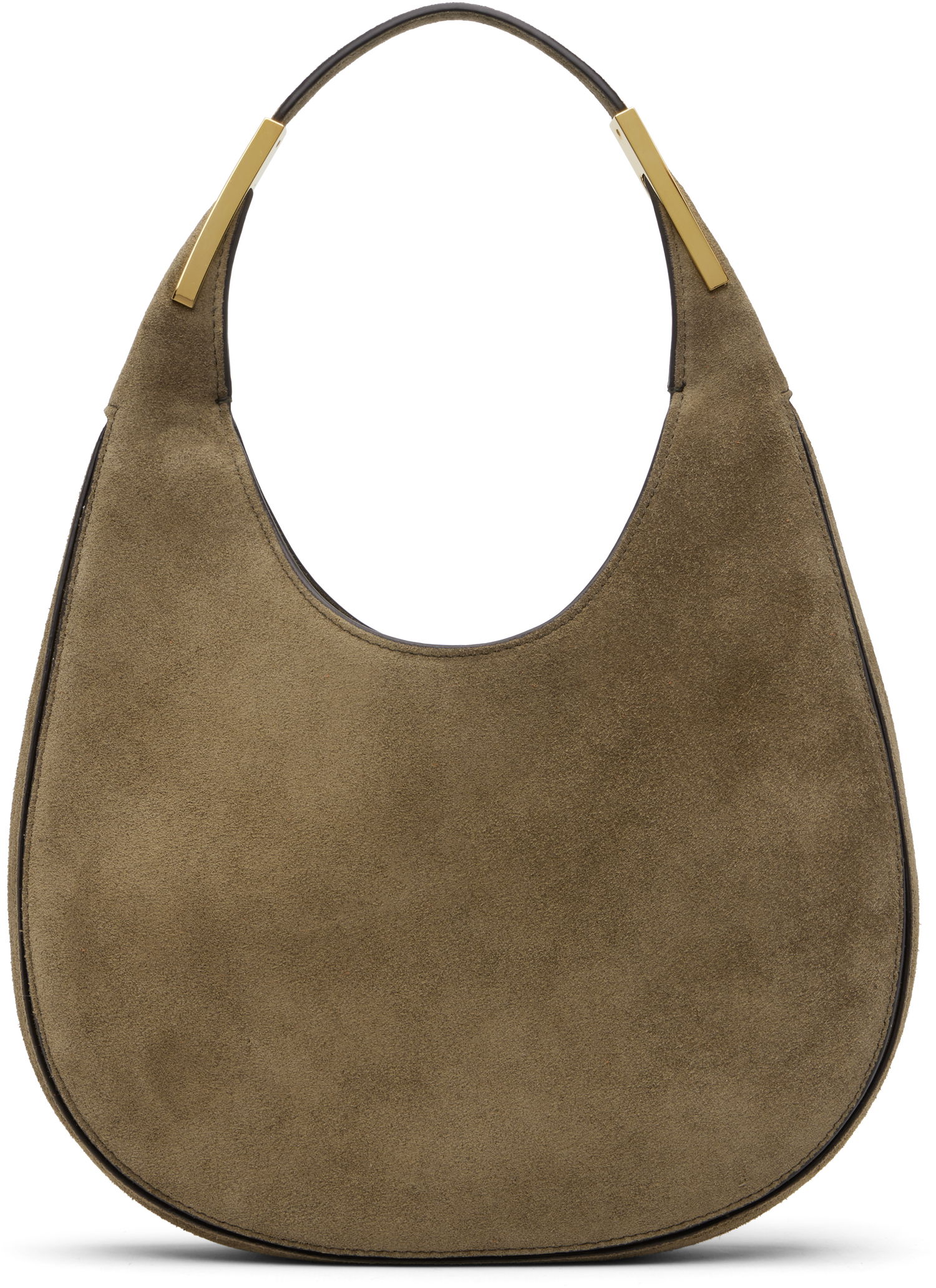 Чанта през рамо Savette Savette Small Florence Suede Shoulder Bag Зелено | H-036-03-03, 0