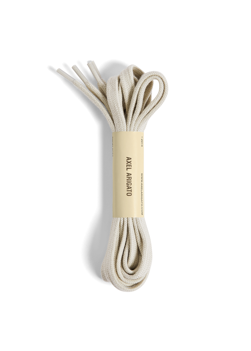 Грижа за обувките AXEL ARIGATO Flat Laces - 135cm Бежово | O4116003
