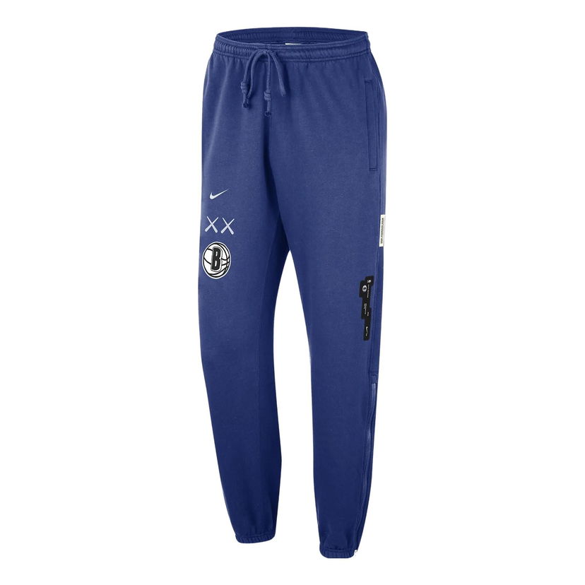 Спортни панталони Nike Kaws x NBA Brooklyn Nets City Edition Pants Синьо | FB4478-495