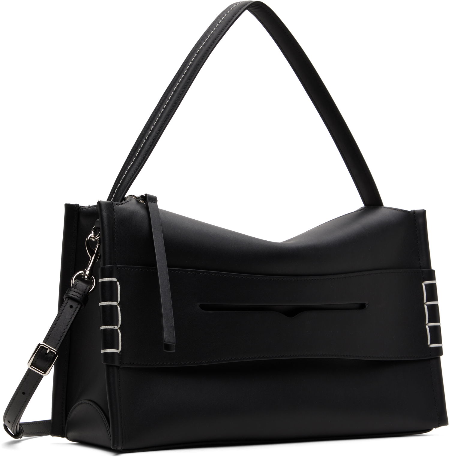 Дамска чанта JW Anderson JW Anderson Medium Loafer Bag Черно | HB0732-LA0360, 1