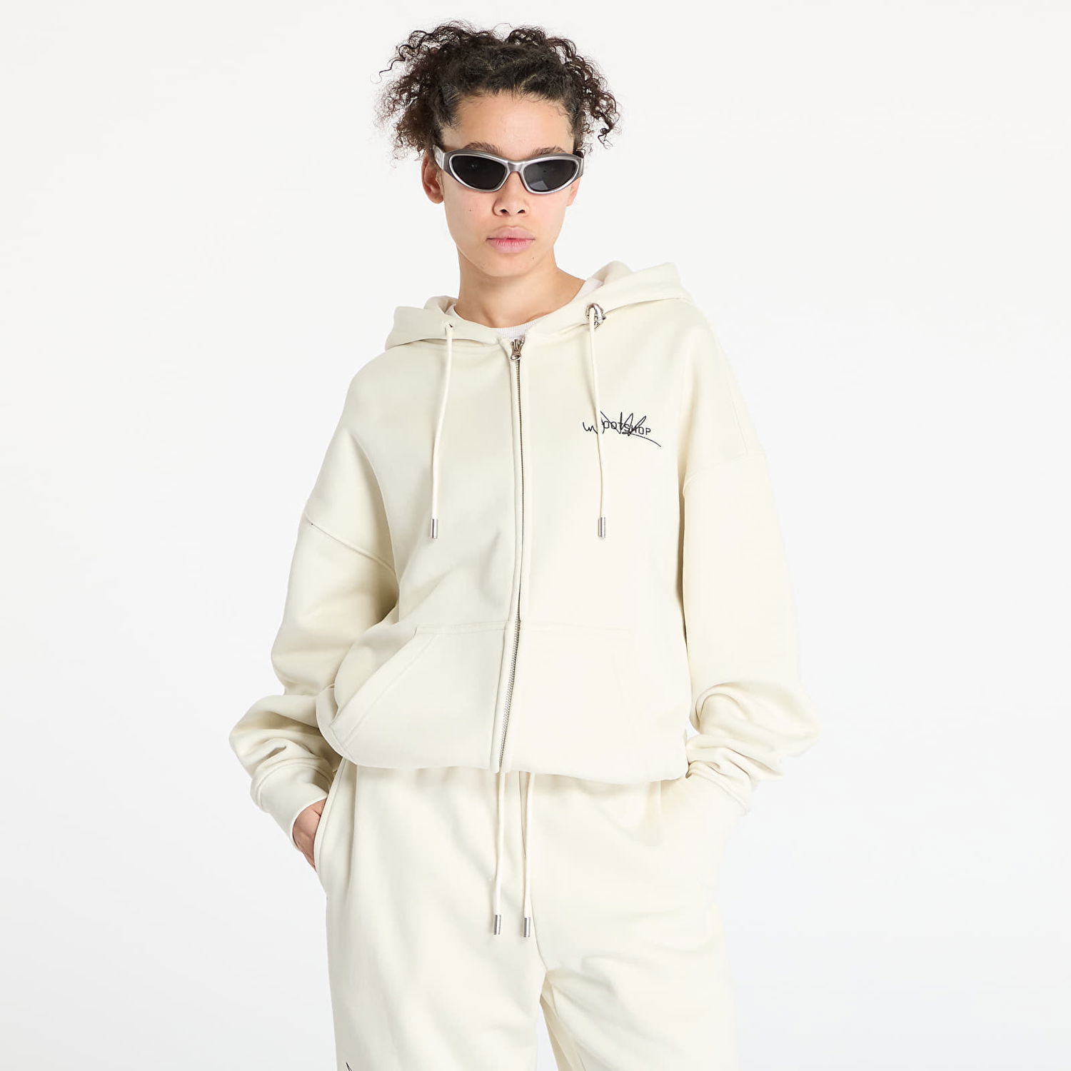 Суитчър Footshop FTSHP Everyday Zip Hoodie Бежово | FTSHP_438, 1