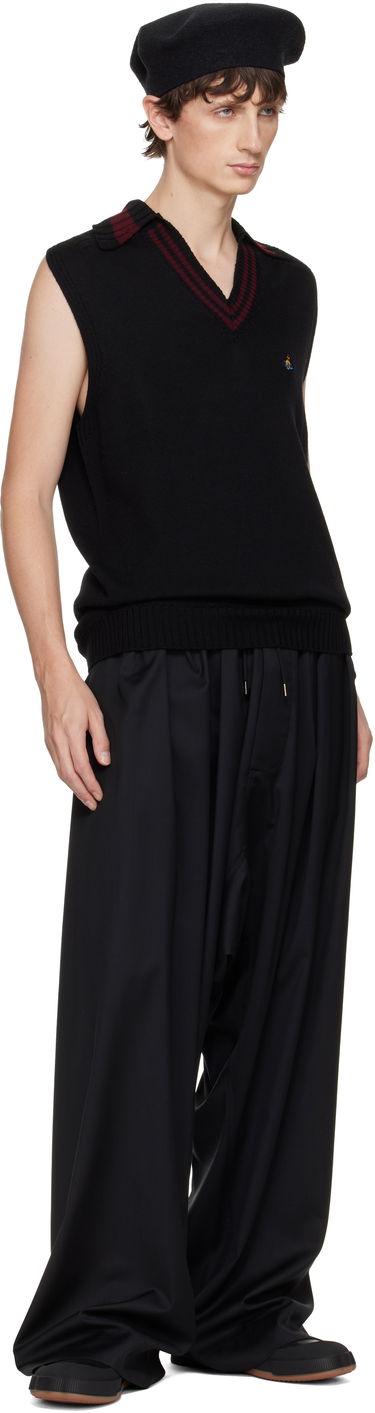 Пуловер Vivienne Westwood Vivienne Westwood Fisherman Sweater Vest Черно | 2701002Q-Y002M-, 3