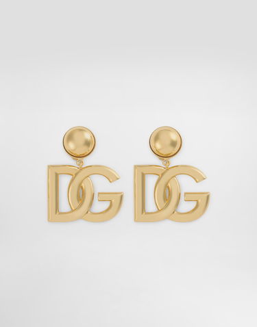 Обеци Dolce & Gabbana Dolce & Gabbana DG Logo Earrings Onesize Металик | WEN6P2W1111ZOO00, 0