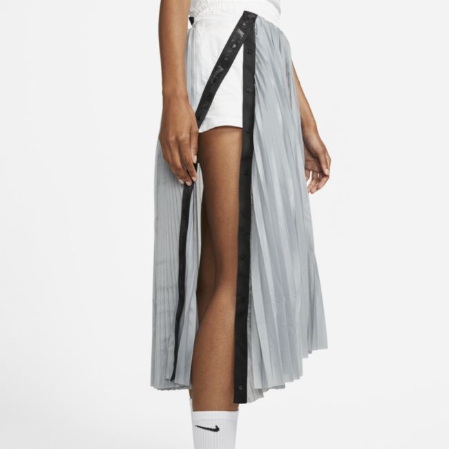 Пола Nike sacai x Skirt Сиво | CV5713-100, 1