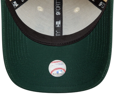 Шапка с козирка New Era Oakland Athletics Colour Block 9FORTY Adjustable Cap Бежово | 60595214-60595214, 4