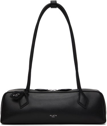 Дамска чанта Alaïa 'Le Teckel' Medium Leather Shoulder Bag Черно | AA1S06033CA212, 0