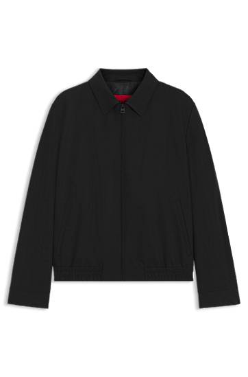 Яке BOSS Slim-Fit Performance-Stretch Jacket Черно | 50544903