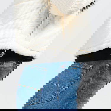 Пухо яке Urban Classics Corduroy Puffer Jacket Бяло | TB3769 cream, 3