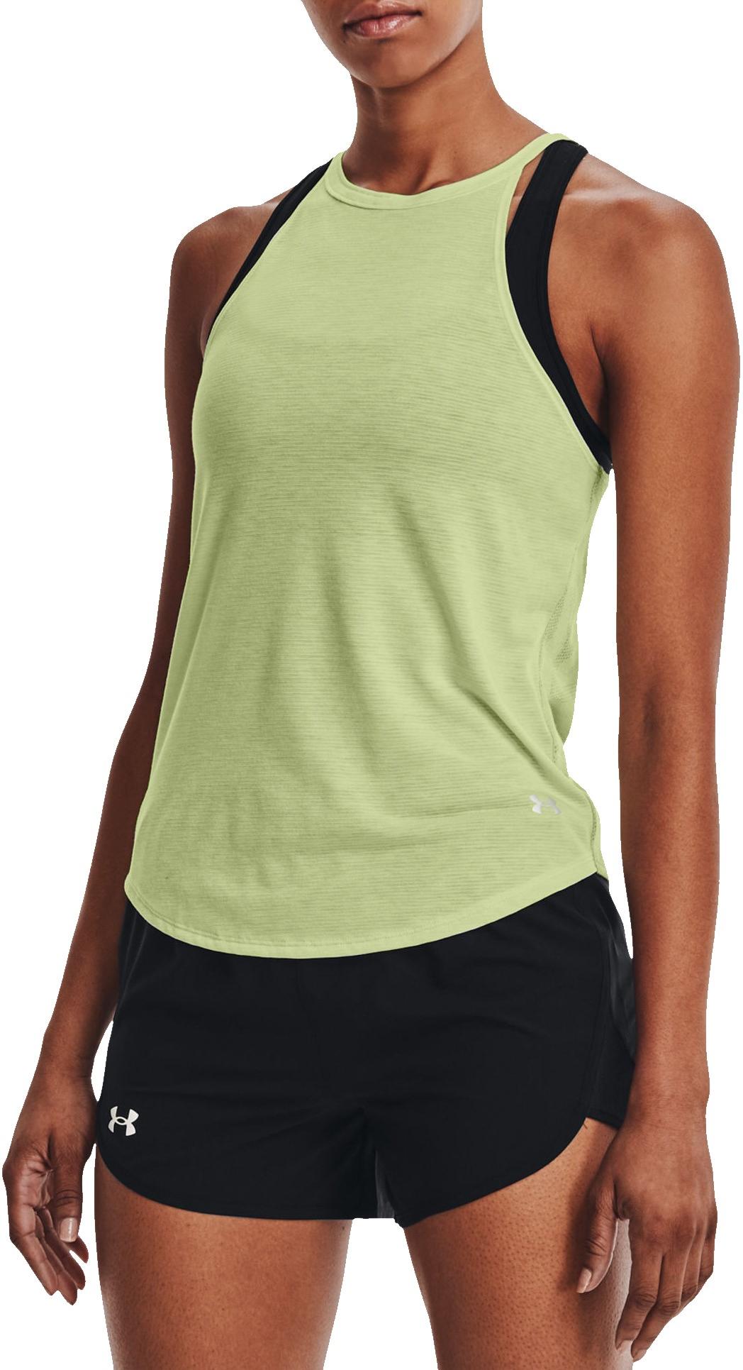 Потник Under Armour Under Armour Streaker Jacquard Tank Top Зелено | 1369763-383, 0