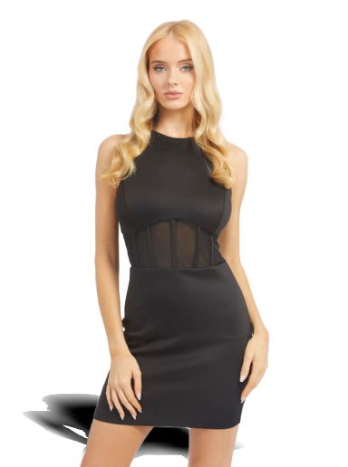 Pокля GUESS Bodycon Scuba Черно | W3BK34K9UN2