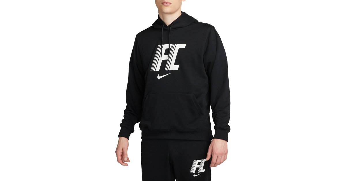 Суитчър Nike Dri-FIT FC Fleece Hoodie Черно | dv9757-010, 1