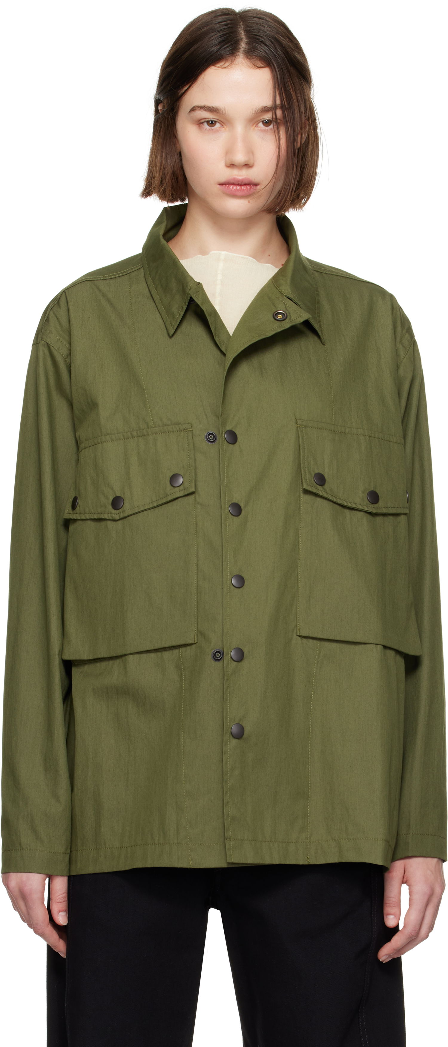 Яке Needles Field Jacket Зелено | PU188, 0