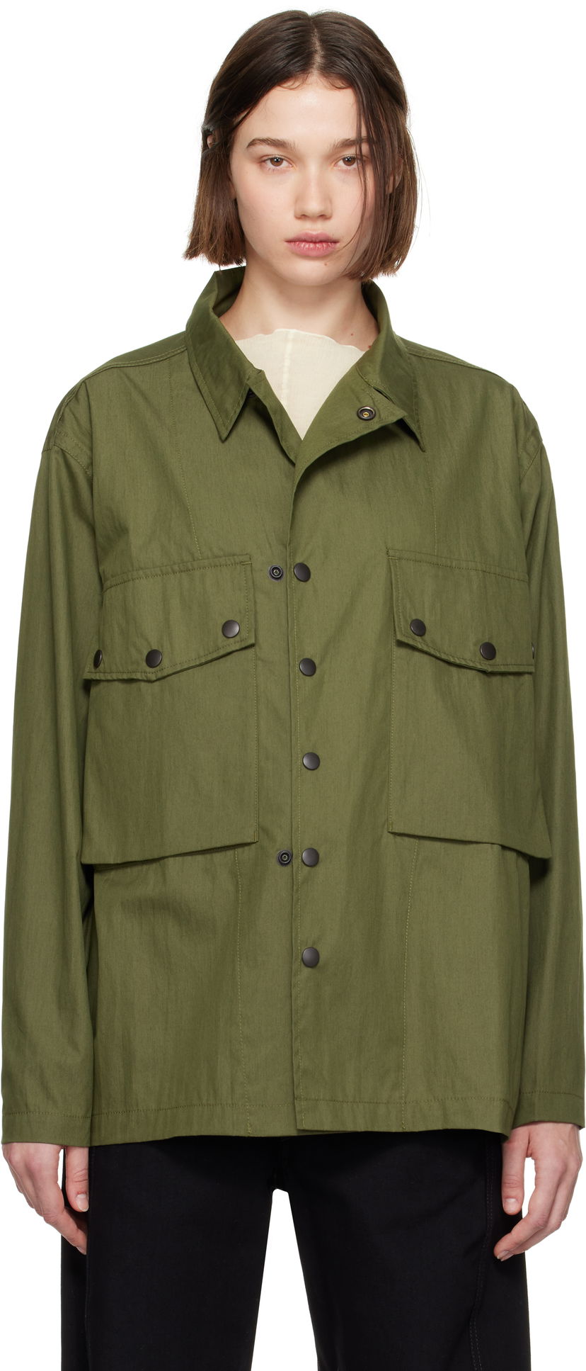 Яке Needles Field Jacket Зелено | PU188