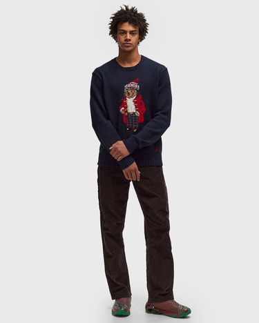 Пуловер Polo by Ralph Lauren Bear Embroidered Pullover Синьо | 710952384001, 1