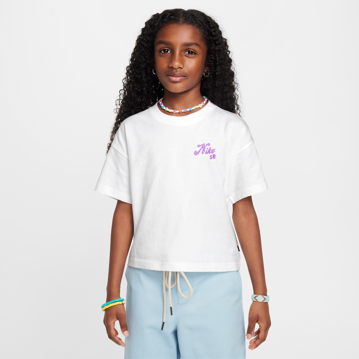 Тениска Nike SB Nike SB T-Shirt Бяло | HM6312-100, 1