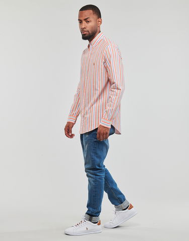Риза Polo by Ralph Lauren Classic-Collar Striped Cotton Shirt Розово | 710928920001, 2