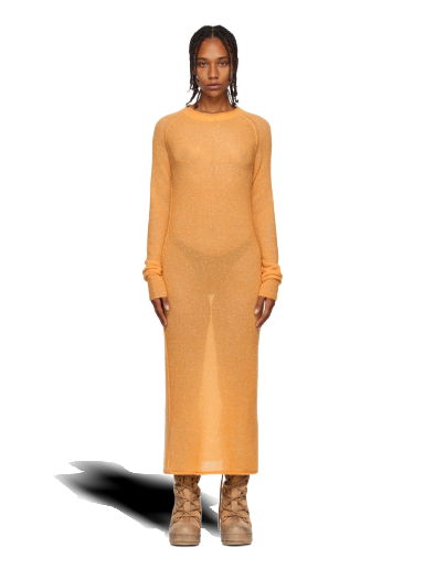 Pокля Acne Studios Metallic Thread Maxi Dress Оранжево
 | A20438-