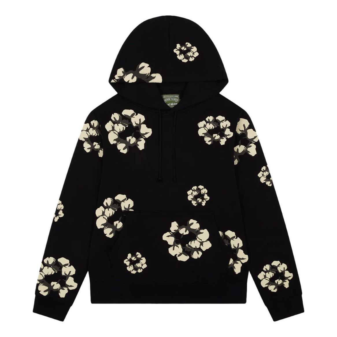 Суитчър Denim Tears Denim Tears x Cactus Plant Flea Market Cotton Wreath Hoodie Черно | DTCT-6048, 0