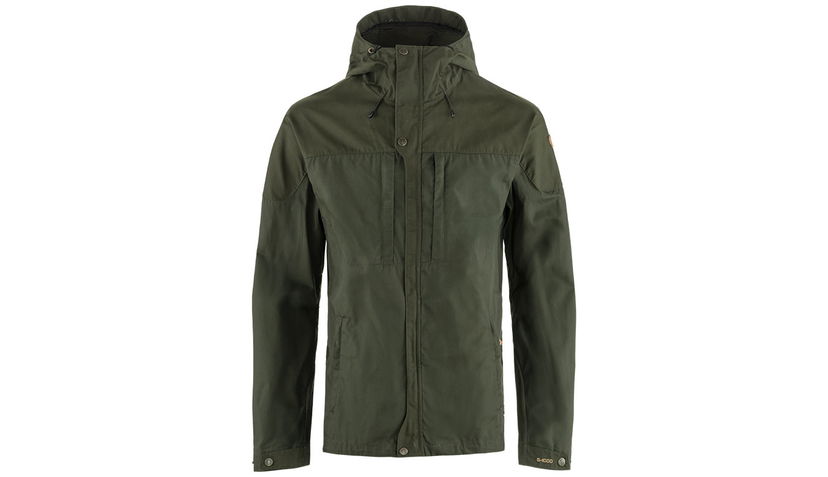 Яке FJÄLLRÄVEN Skogsö Hooded Outdoor Jacket Зелено | F81698-662