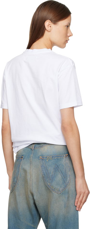 Тениска Vivienne Westwood Classic Make History! Baby Graphic T-shirt Бяло | 3G010048-J001M-, 2