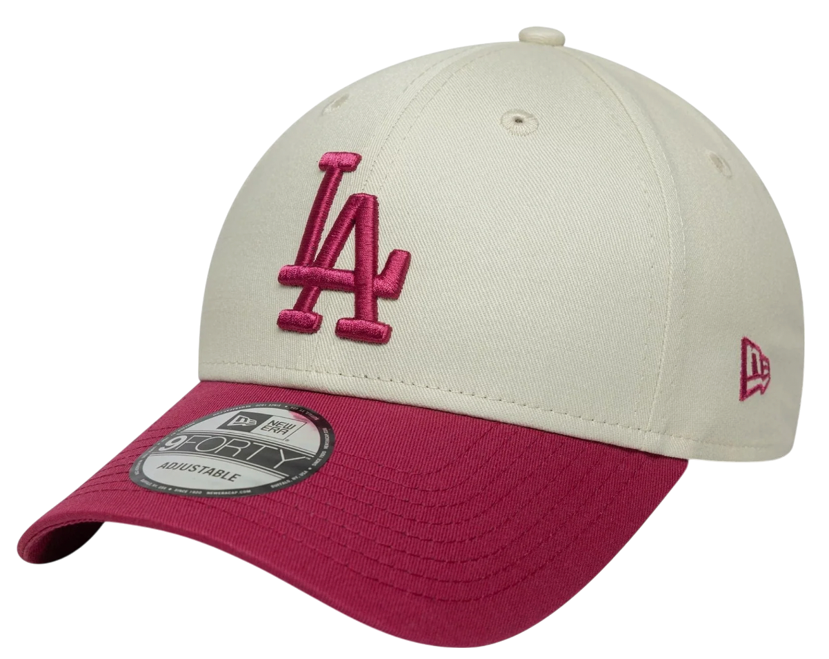 Шапка с козирка New Era MLB Los Angeles Dodgers Side Script 9Forty Adjustable Cap Многоцветен | 60667556-60667556, 0