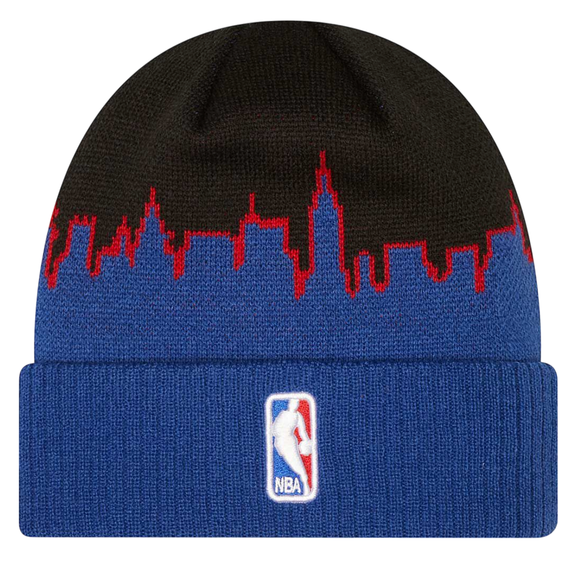 Шапка New Era New Era Logo Tipoff Knit Beanie Синьо | 60289681-60289681, 1
