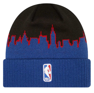 Шапка New Era New Era Logo Tipoff Knit Beanie Синьо | 60289681-60289681, 1
