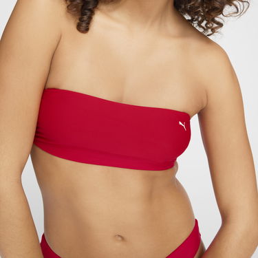 Бански Puma PUMA Women's Bandeau Top Червено | 938347_02, 3