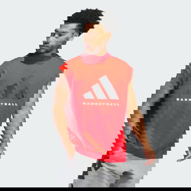 Потник adidas Performance Basketball Sleeveless T-Shirt Червено | JE3770, 2